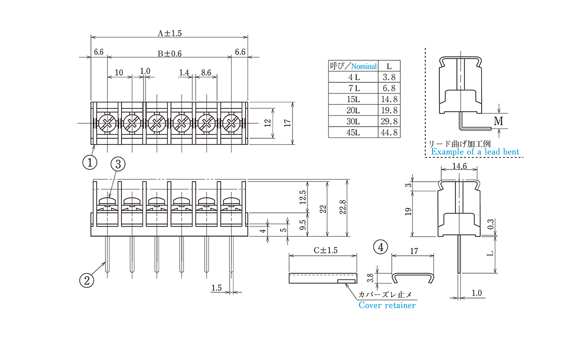 F2325P-1X | 製品紹介 | 端子台製造メーカーとして50年のフジコン株式会社